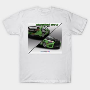 Mitsubishi evo X R4 Dirt 1 T-Shirt